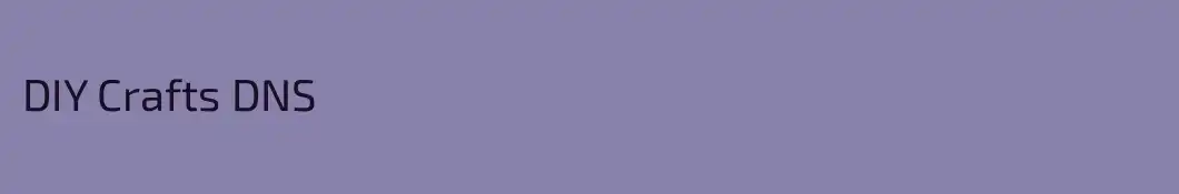 DIY Crafts DNS
